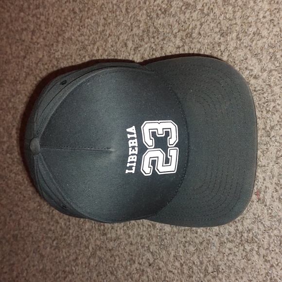 Liberia 23 Screen print Baseball Snapback Hat - Picture 1 of 10